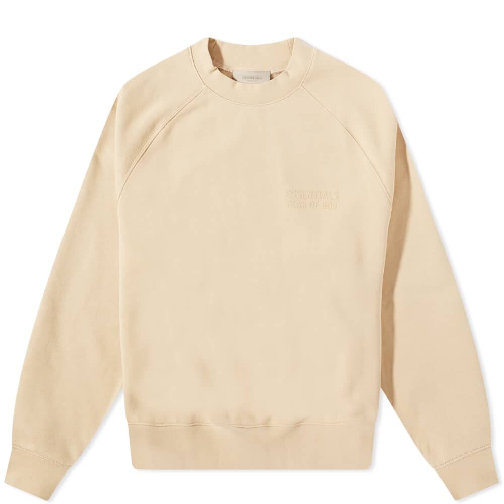 

Толстовка Fear of God Essentials Crew Sweat, Серый