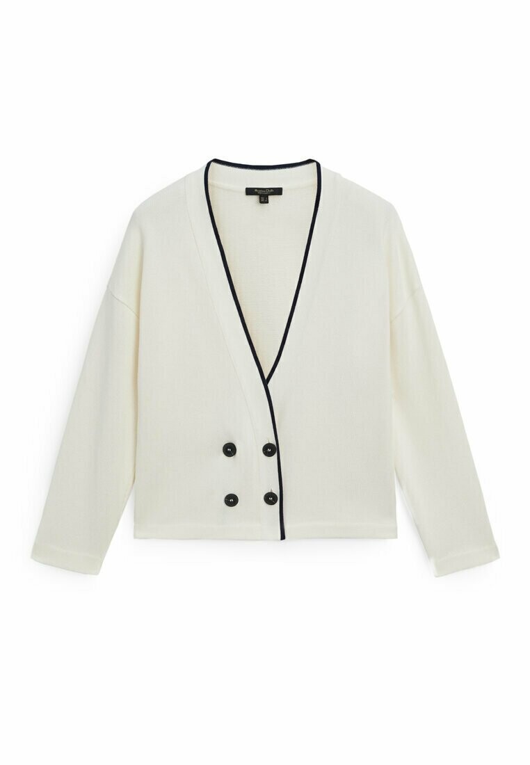 

Кардиган CONTRAST Massimo Dutti, цвет beige