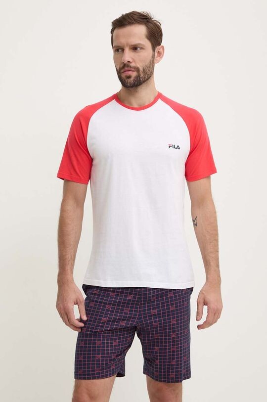 

Хлопковая пижама Fila, белый