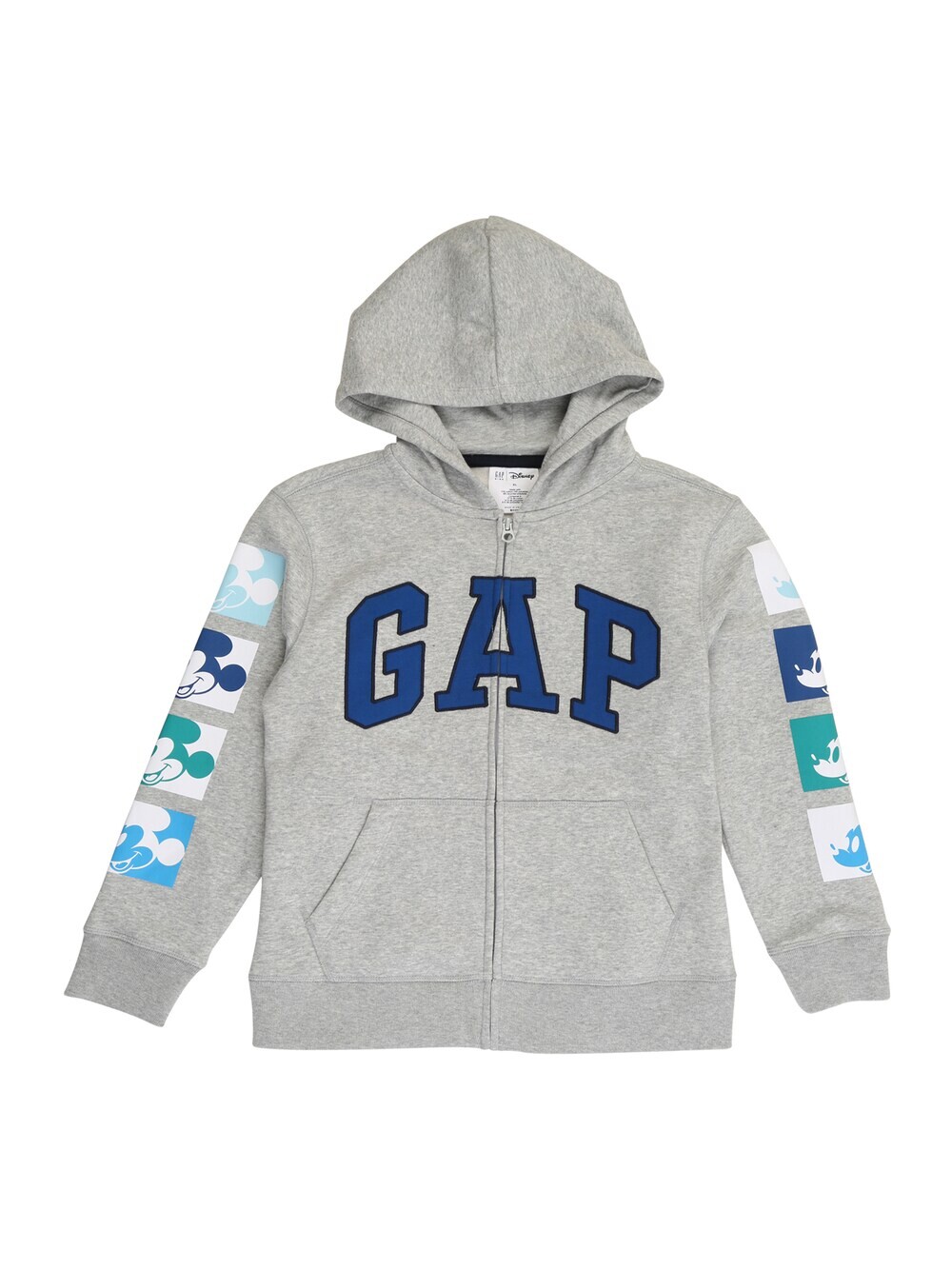 

Толстовка на молнии обычного кроя Gap MICKEY, серый