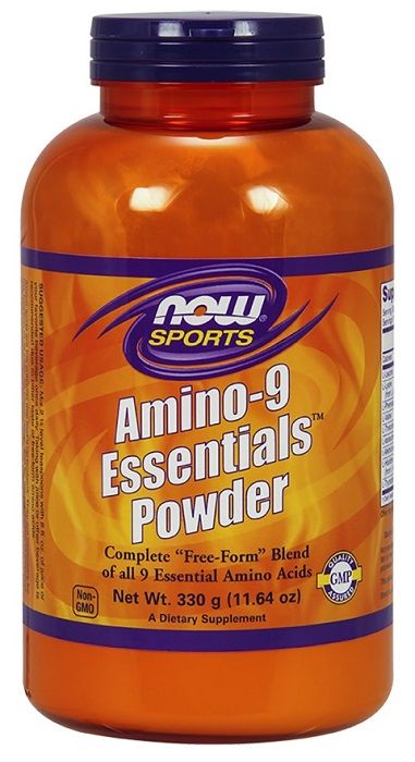 Now Foods Amino 9 Essentials Powder белковая добавка, 330 g l lysine powder l лизин порошок 454 грамм