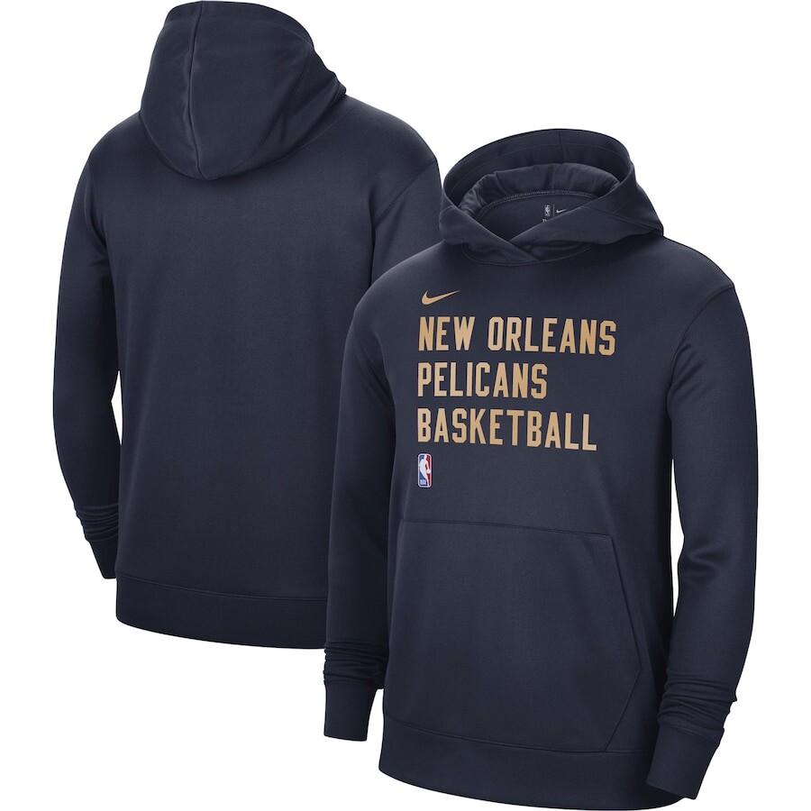 

Пуловер с капюшоном Nike New Orleans Pelicans, нави