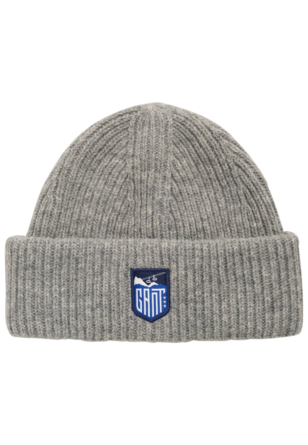 

Шапка Alpine Badge GANT, цвет grey melange