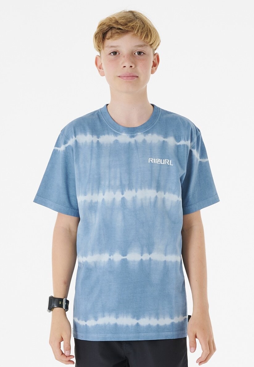 

Футболка с принтом TUBE HEADS DYE Rip Curl, цвет dusty blue
