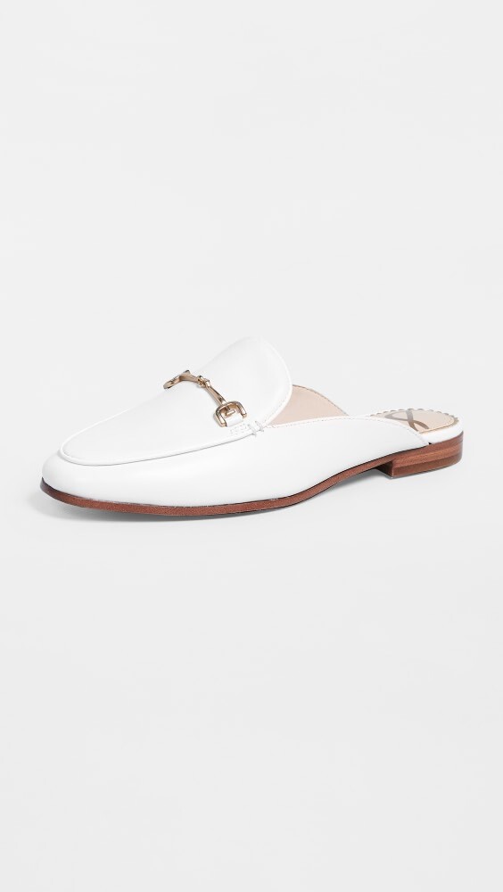 

Балетки Sam Edelman Linnie Flat Mules, белый