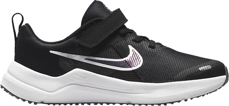 

Кроссовки Nike Downshifter 12 PS 'Black Dark Smoke Grey', черный