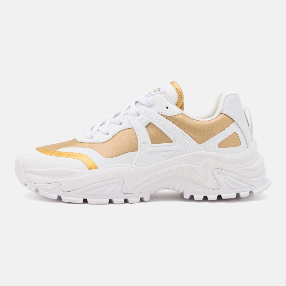 

Кроссовки Versace Jeans Couture Zapatillas, white/gold