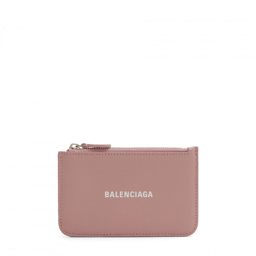 Картхолдер BALENCIAGA Long cash coin & cardholder, розовый бежевая длинная визитница теплая balenciaga