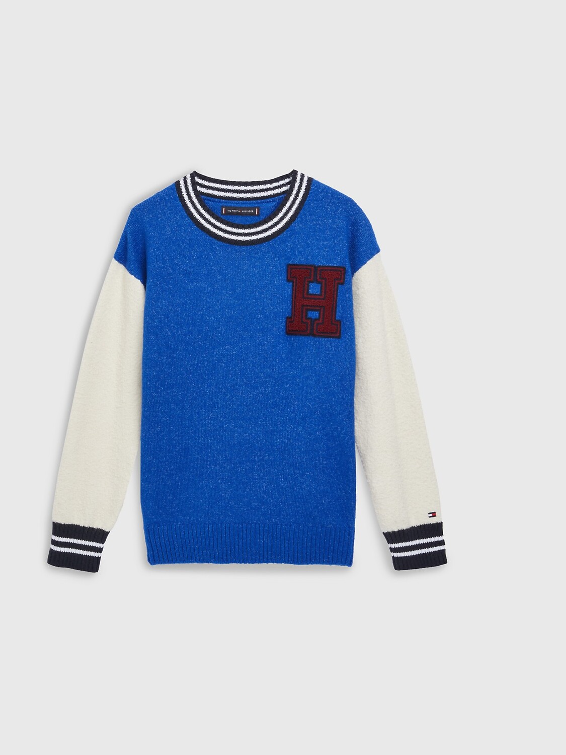 

Детский свитер letterman Tommy Hilfiger, кобальт