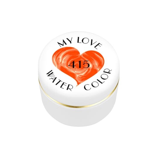 

Краска акварельная Mylove 415 Оранжевая 3г, SUNFLOWER
