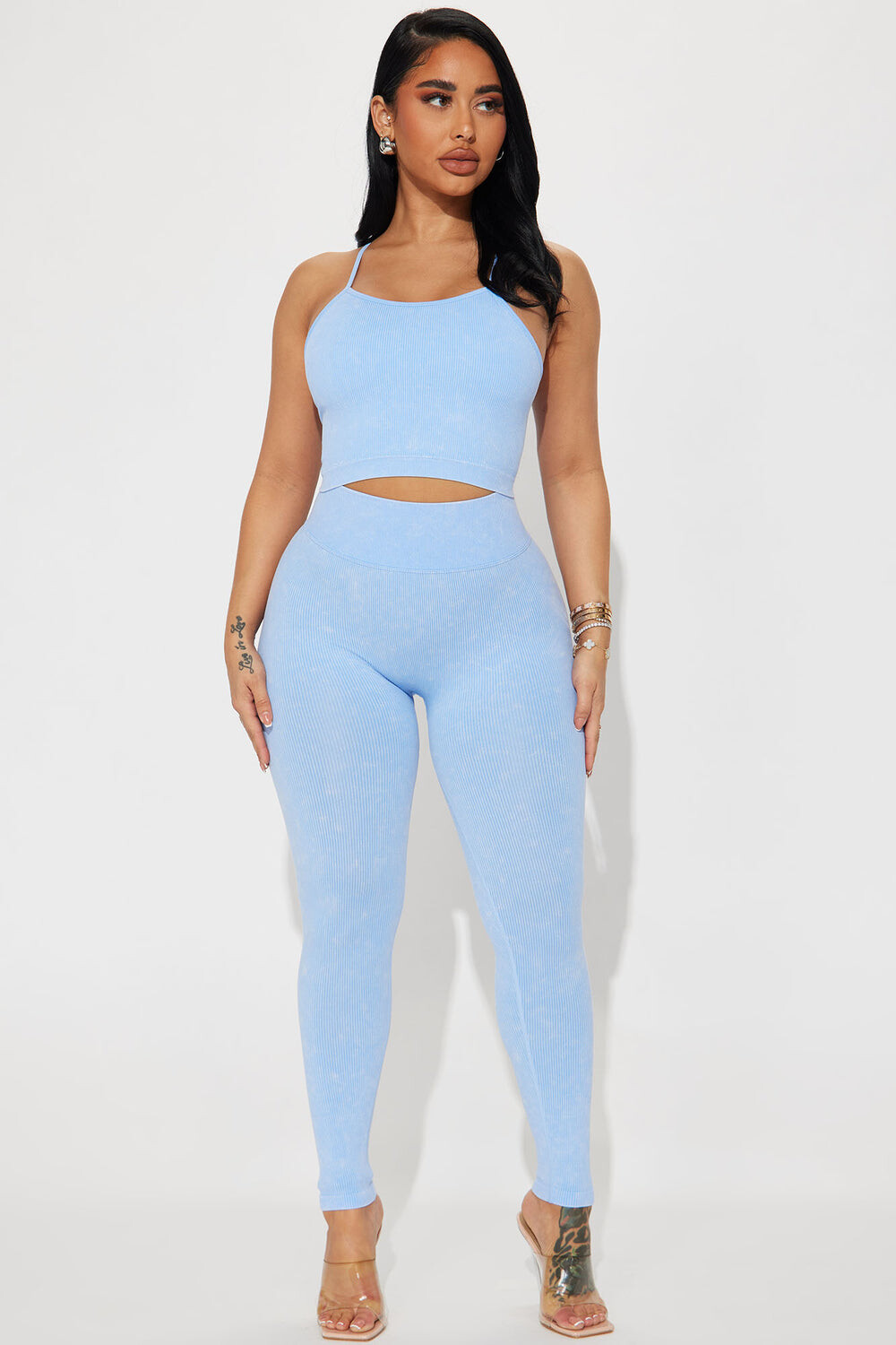 

Леггинсы Fashion Nova 3747SET, синий