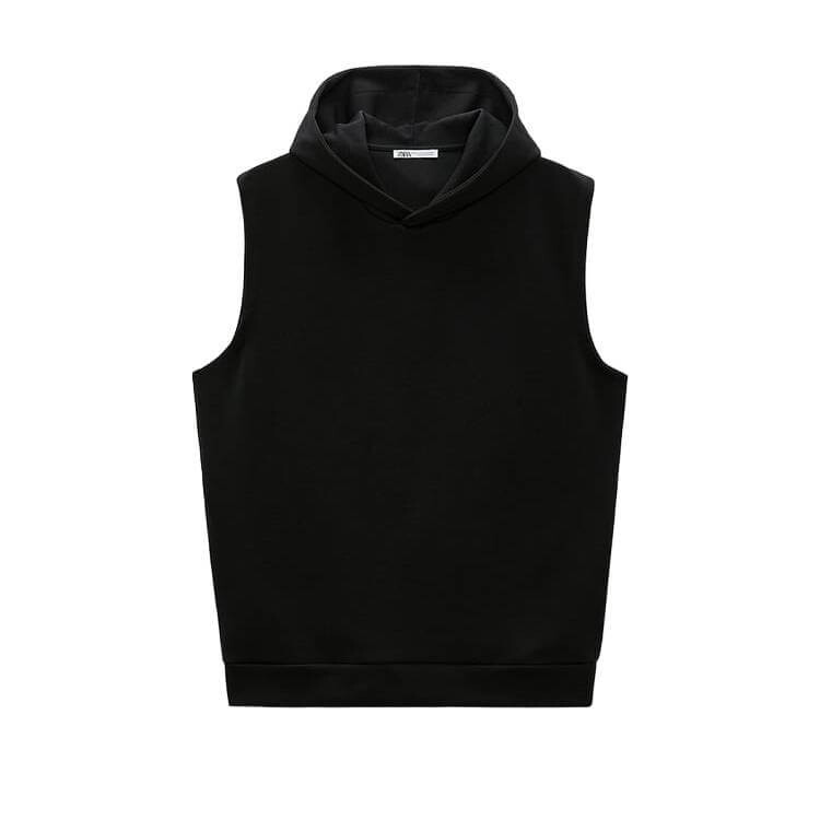 

Толстовка Zara Technical Hoodie, черный