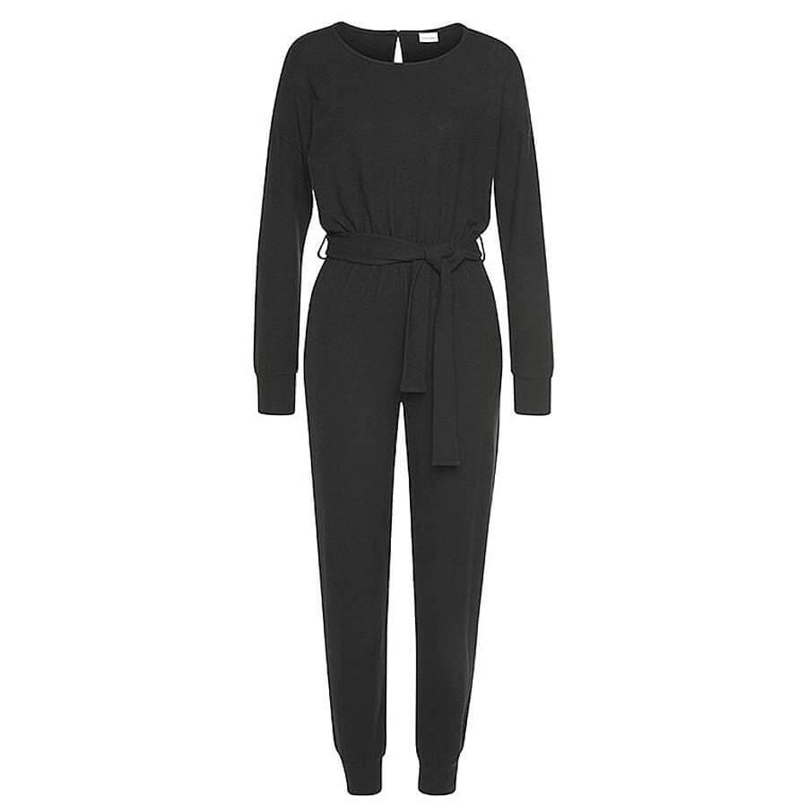 

Комбинезон Lascana Cozy Knit, черный