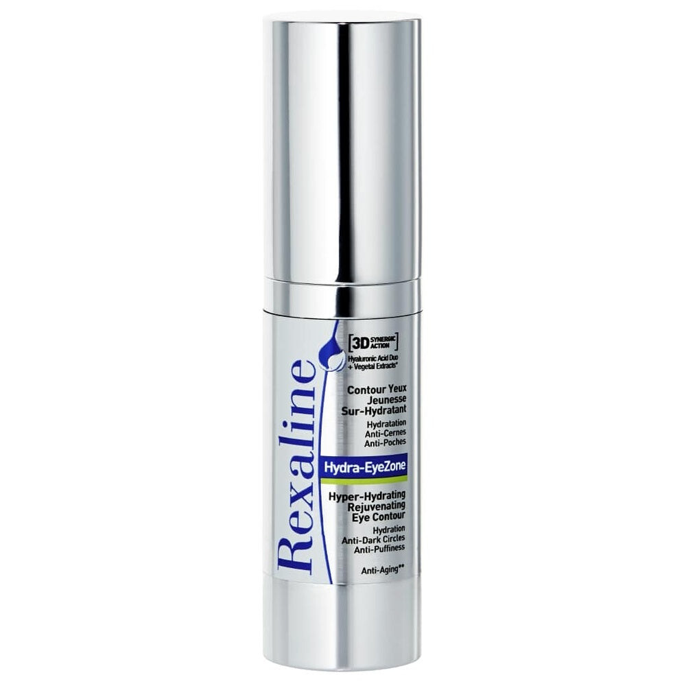 

Rexaline 3D Hydra-EyeZone Hyper-Hydrating Rejuvenating Eye Contour Интенсивно увлажняющий омолаживающий крем для области вокруг глаз 15мл