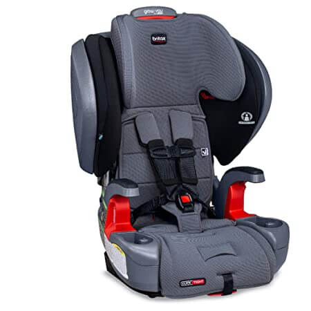 

Детское автокресло Britax Grow with You ClickTight Harness-2-Booster, серый