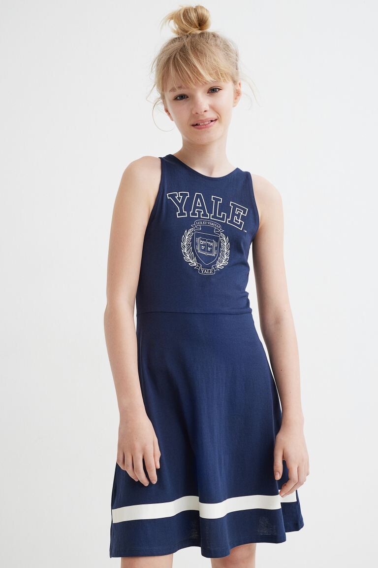 

Платье из джерси с принтом H&M