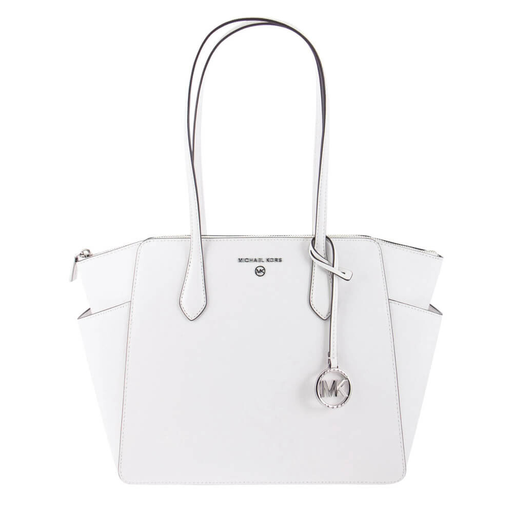

Сумка-тоут Michael Kors Marylin Saffiano Leather, белый