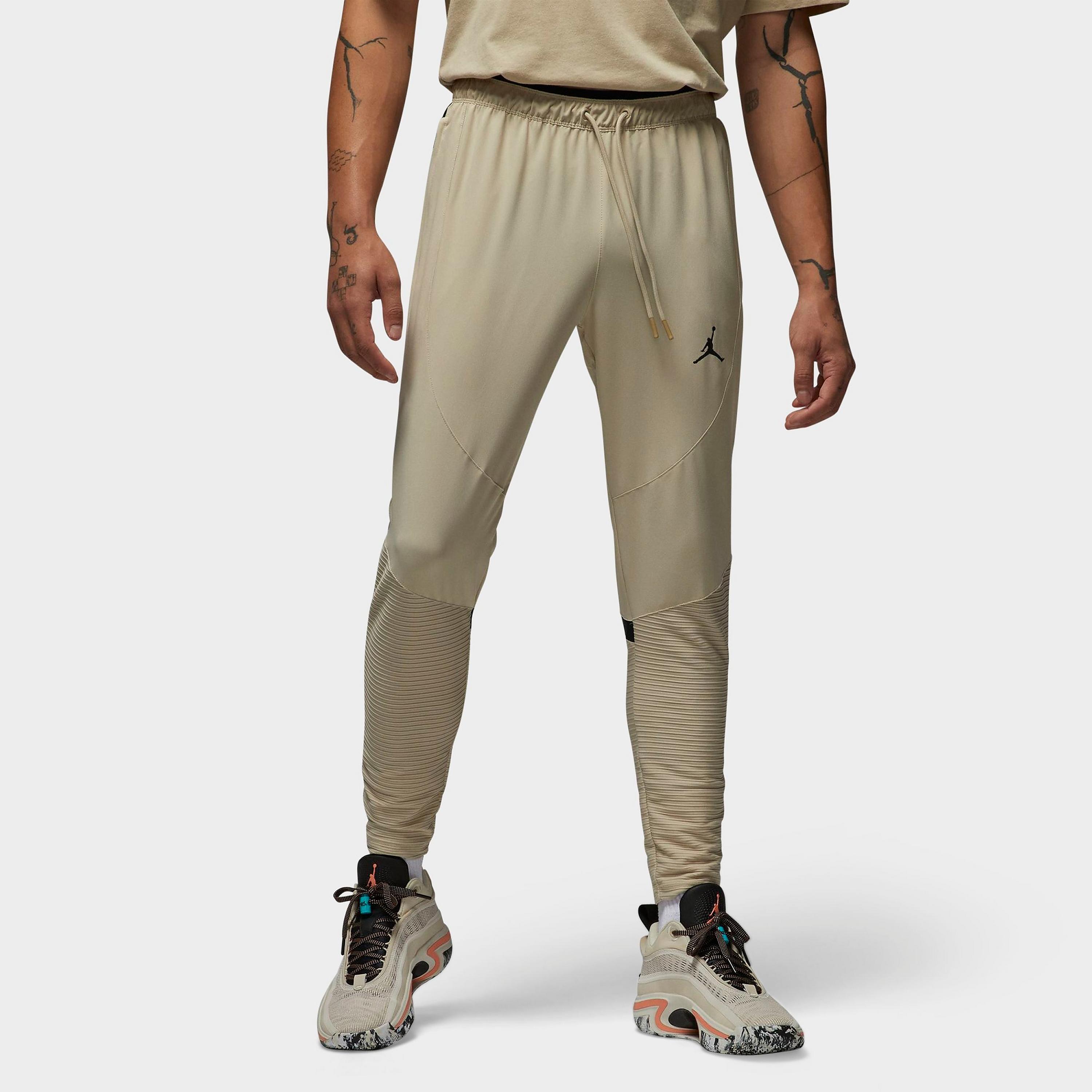 Мужские тканые тренировочные брюки Jordan Dri-FIT Sport, бежевый – купитьпо выгодным ценам с доставкой из-за рубежа через сервис «CDEK.Shopping»
