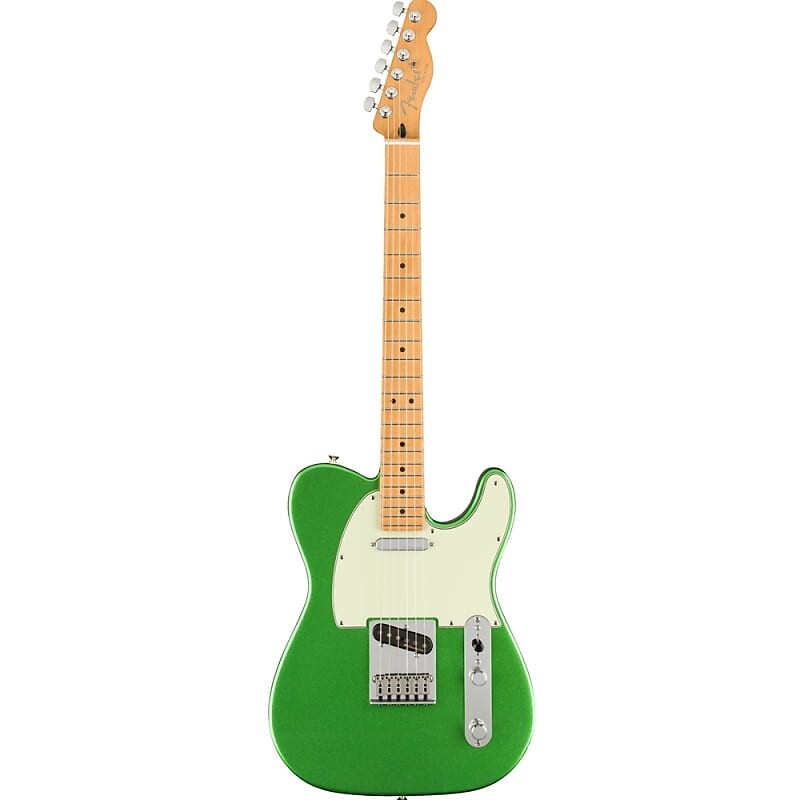 

Fender Player Plus Telecaster, кленовый гриф, электрогитара Cosmic Jade 0147332376