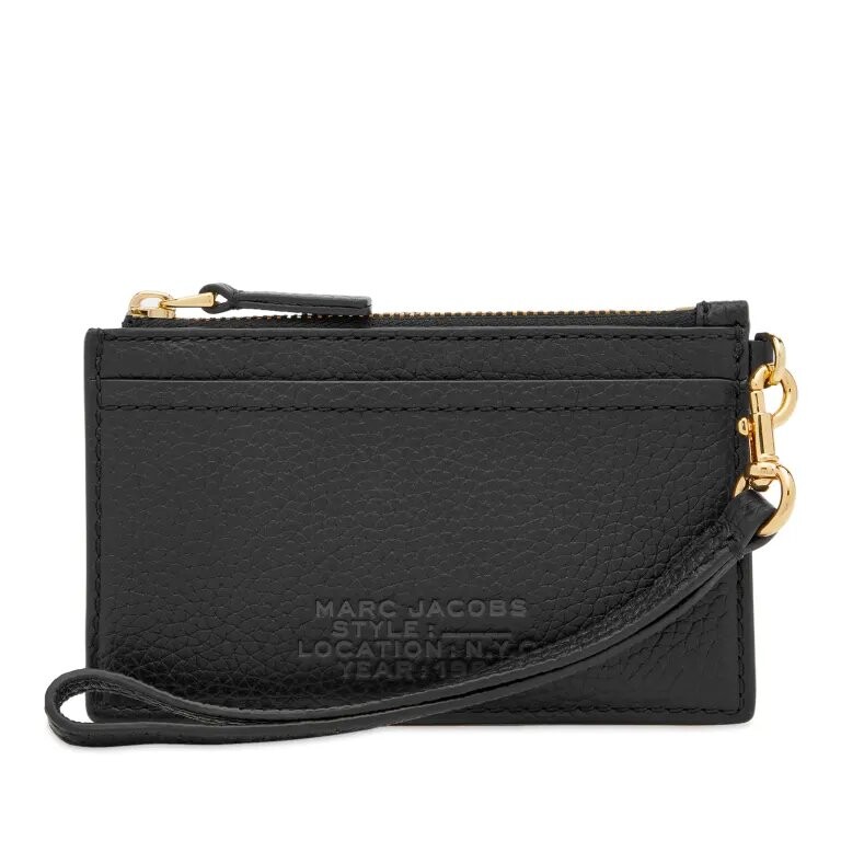 

Кошелек Marc Jacobs The Top Zip, черный