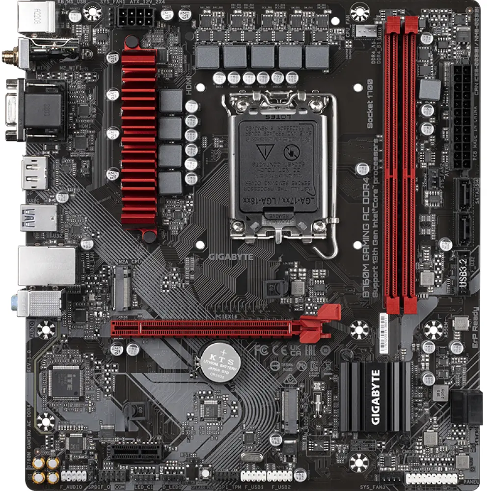 

Материнская плата Gigabyte B760M GAMING AC DDR4