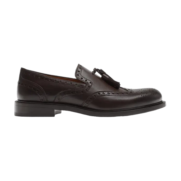 

Туфли Zara Leather Kiltie, коричневый