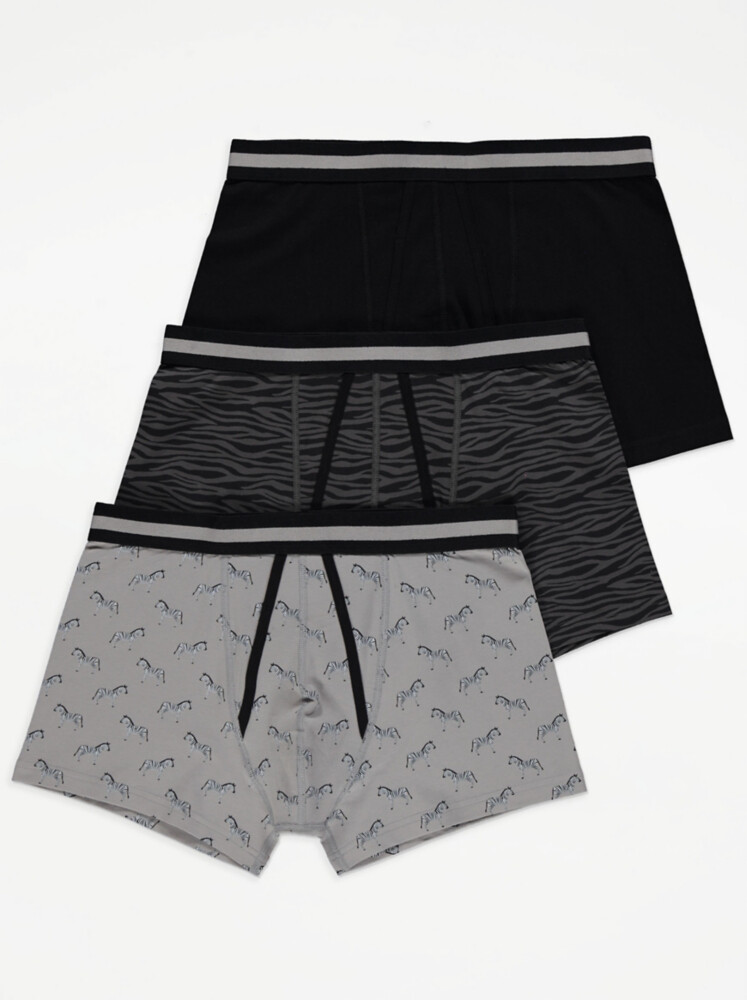 

Набор из 3 трусов Zebra A-Front George.
