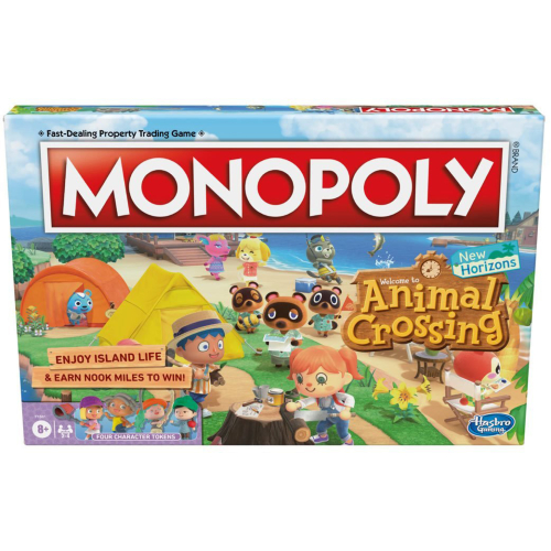 Настольная игра Monopoly Animal Crossing Hasbro настольная игра monopoly christchurch hasbro