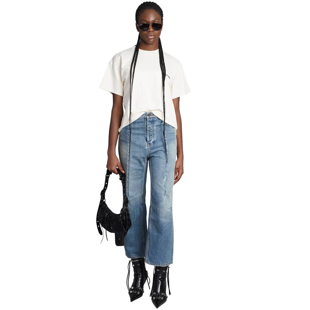 

Джинсы Balenciaga In Cyan Denim, голубой