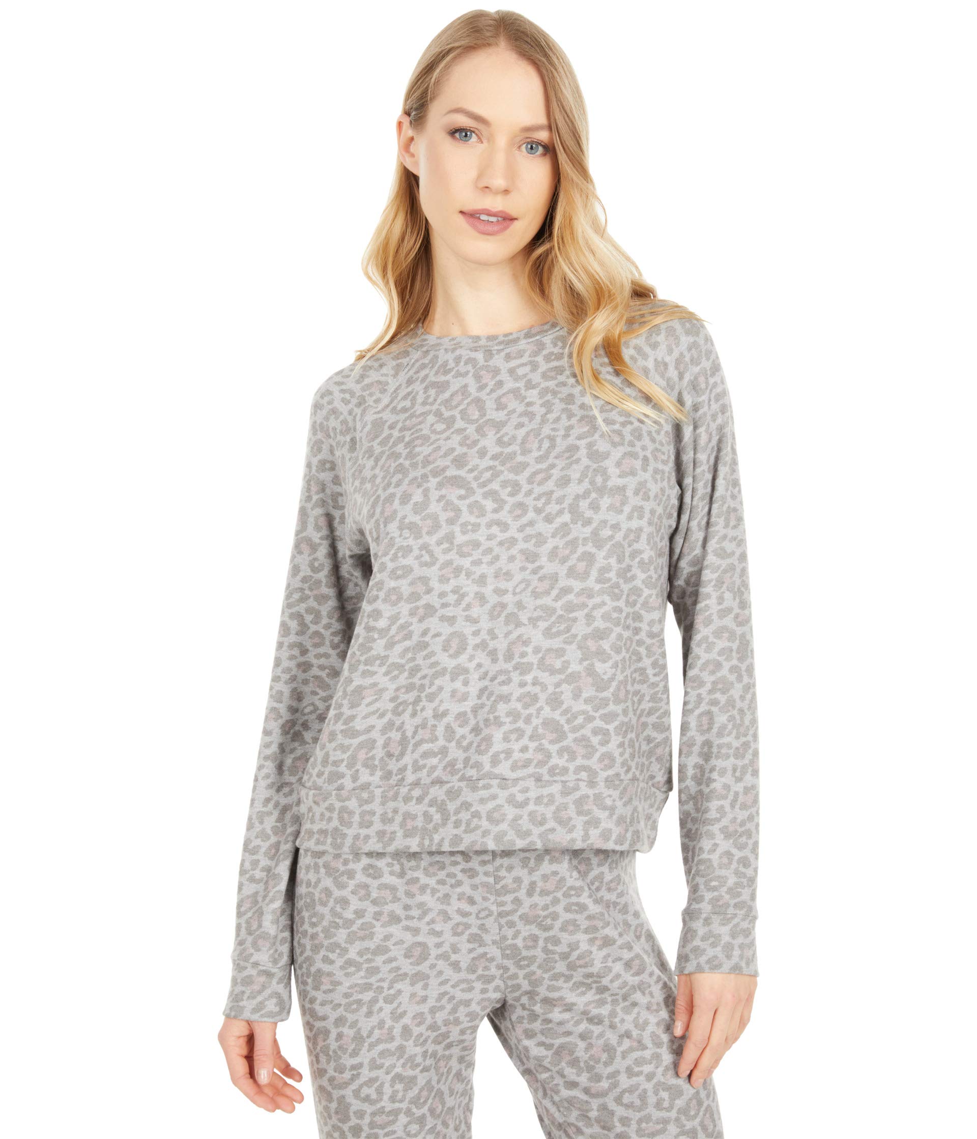 Пуловер Beyond Yoga, Printed Lux Lounger Raglan пуловер beyond yoga plus size favorite raglan crew pullover цвет chai cocoa brown leopard