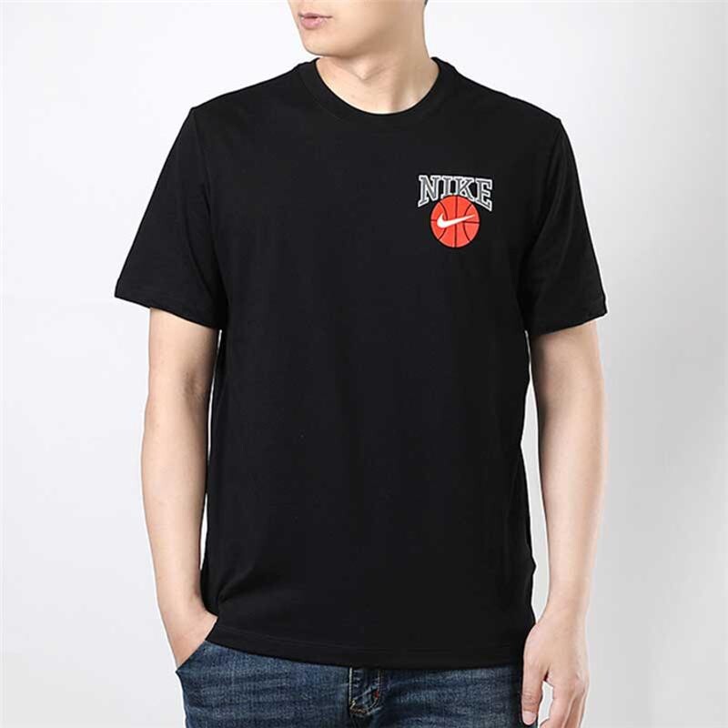 

Футболка Nike Dri-Fit Dunk Basketball Printing Short Sleeve, черный