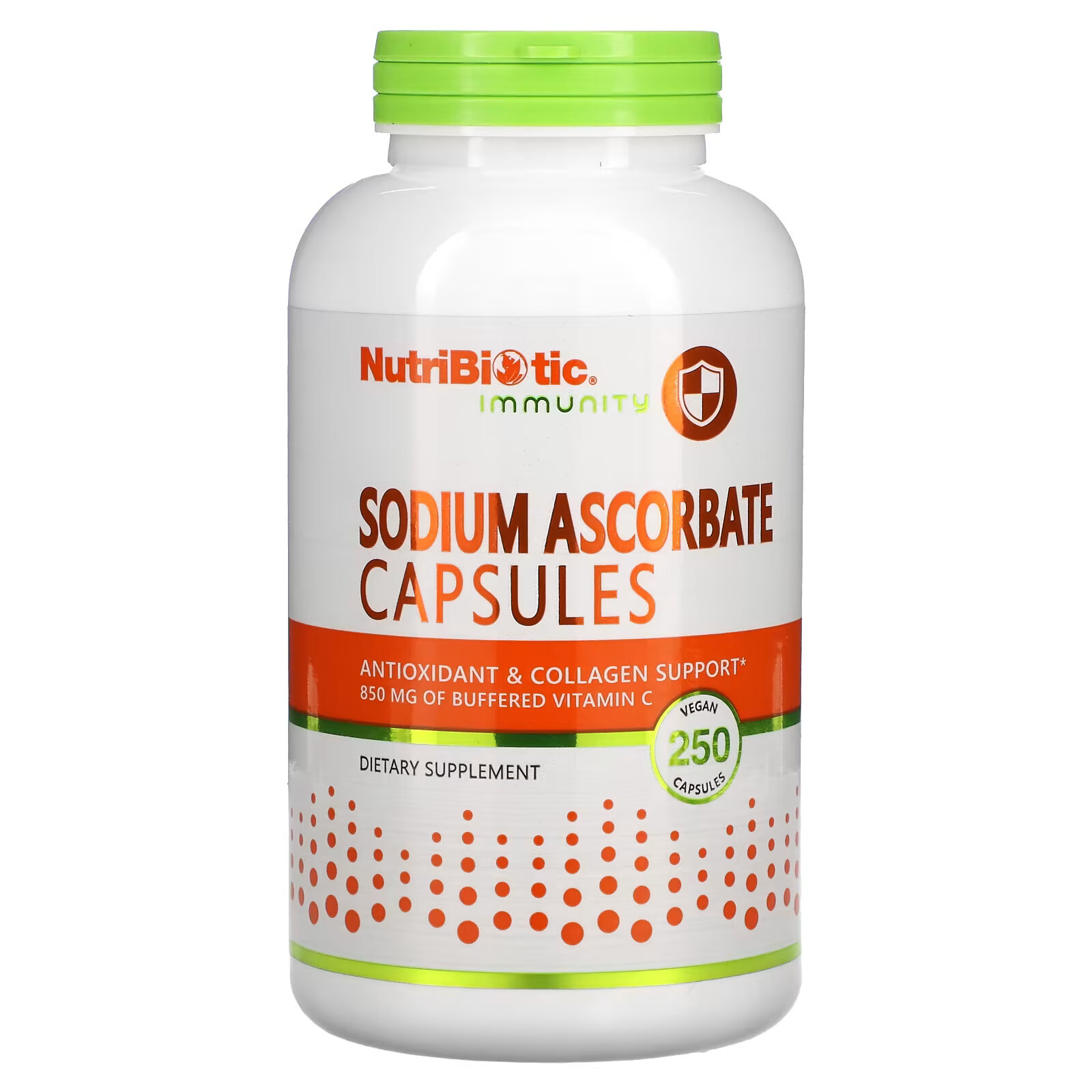 NutriBiotic, Immunity, аскорбат натрия, 250 растительных капсул аскорбат натрия nutribiotic 454 г