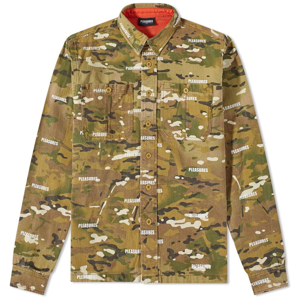 

Рубашка PLEASURES Sensation Hunting Shirt