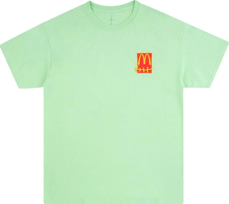 

Футболка Cactus Jack by Travis Scott x McDonald's Action Figure Series IV T-Shirt 'Mint', бирюзовый, Зеленый, Футболка Cactus Jack by Travis Scott x McDonald's Action Figure Series IV T-Shirt 'Mint', бирюзовый