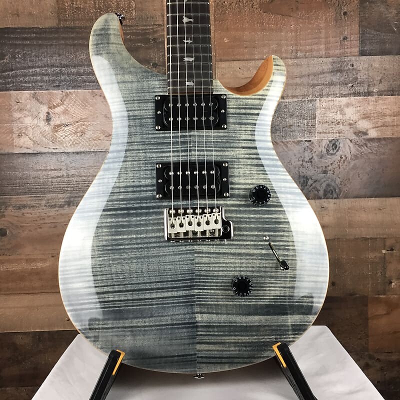 

Электрогитара PRS SE Custom 24 с сумкой для гига, уголь, бесплатная доставка, 640