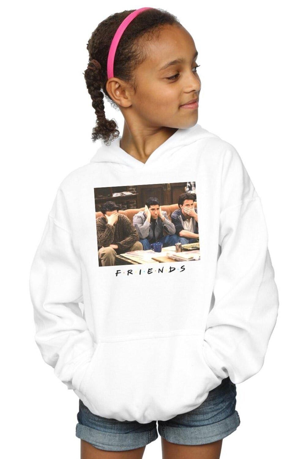 

Толстовка «Три мудреца» Friends, белый