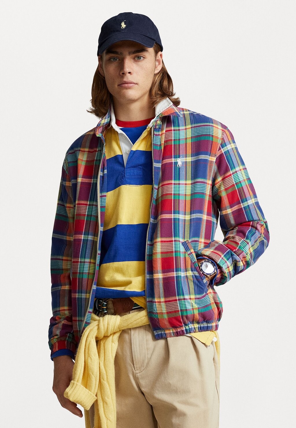 

Куртка-бомбер BAYPORT Polo Ralph Lauren, цвет madras