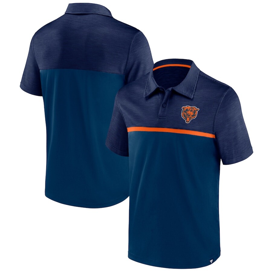 

Поло с коротким рукавом Fanatics Branded Chicago Bears, нави