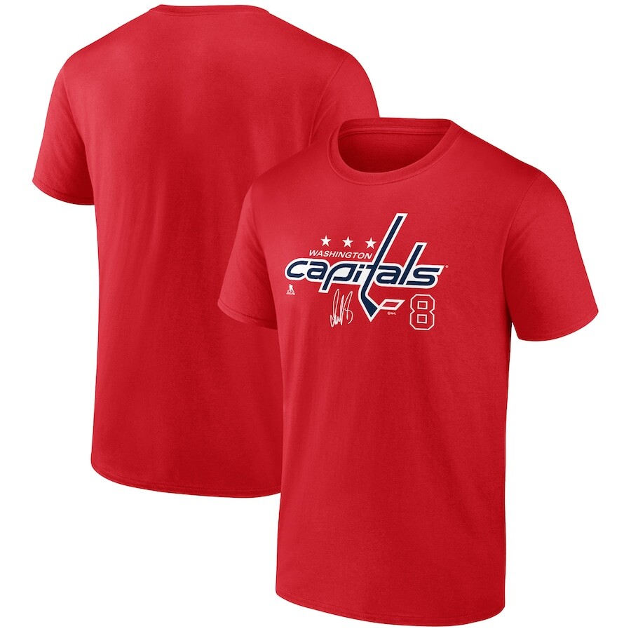 

Футболка с коротким рукавом Fanatics Branded Washington Capitals, красный