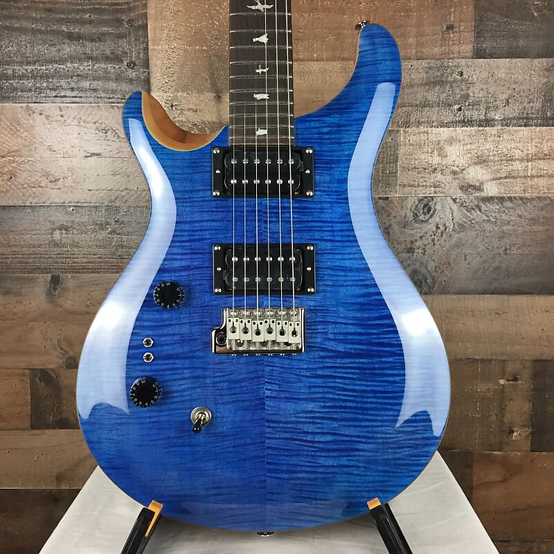

Электрогитара PRS SE Custom 24-08 Left-Handed, Faded Blue, Gig Bag, Free Ship, 347