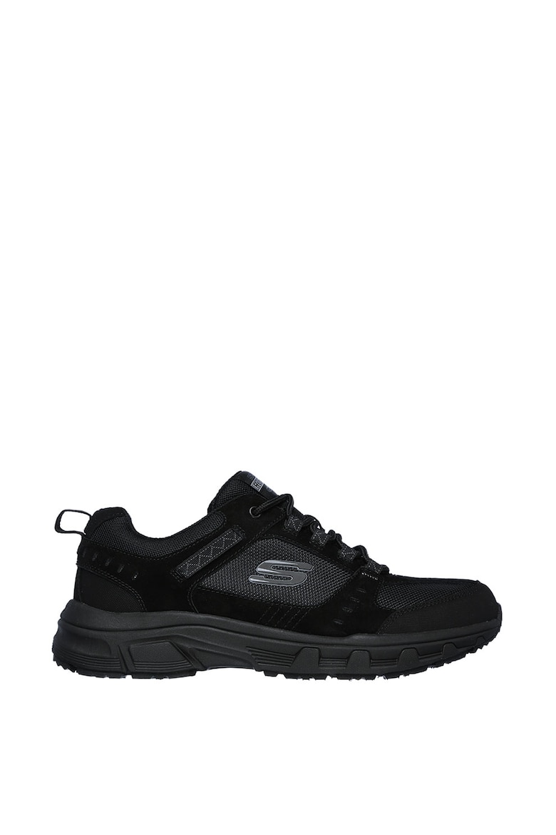 Замшевые кроссовки Oak Canyon Skechers, черный кроссовки skechers oak canyon olive black