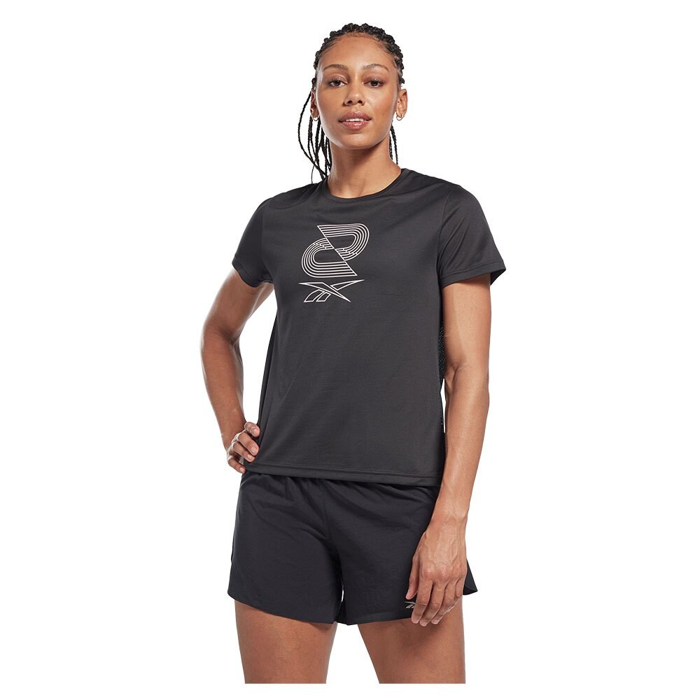 

Футболка Reebok Speedwick Graphic, черный