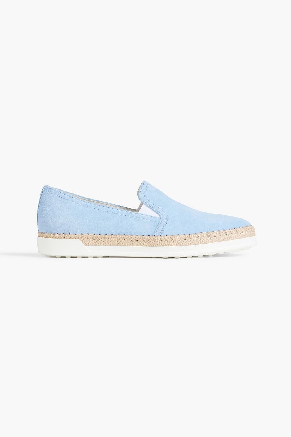 

Замшевые эспадрильи TOD'S, синий