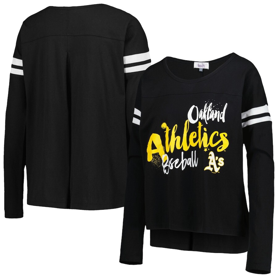 

Футболка с длинным рукавом Touch Oakland Athletics, черный