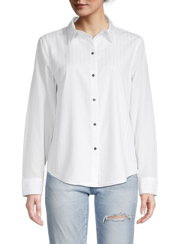 

Рубашка на пуговицах foundation DKNY Ivory