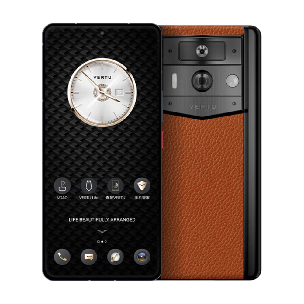 

Смартфон Vertu Metavertu 2 Calfskin, 12 ГБ/512 ГБ, 2 Nano-SIM, черный/оранжевый