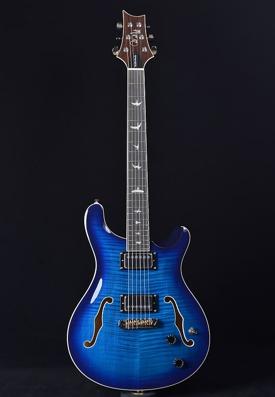 

PRS SE Hollowbody II Выцветший синий взрыв