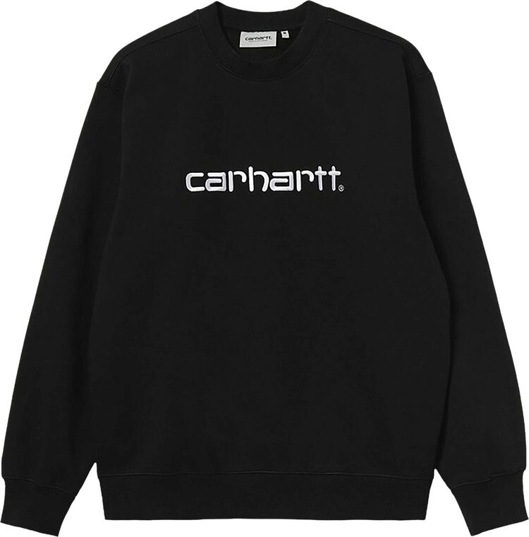 

Толстовка Carhartt WIP Sweatshirt Crewneck 'Black', черный