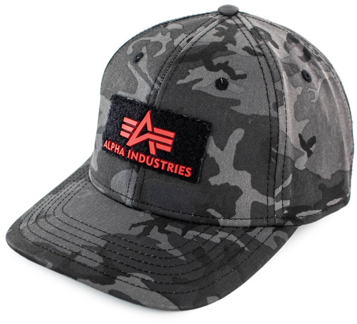 

Кепка Alpha Industries VLC II, черно-серо-белая