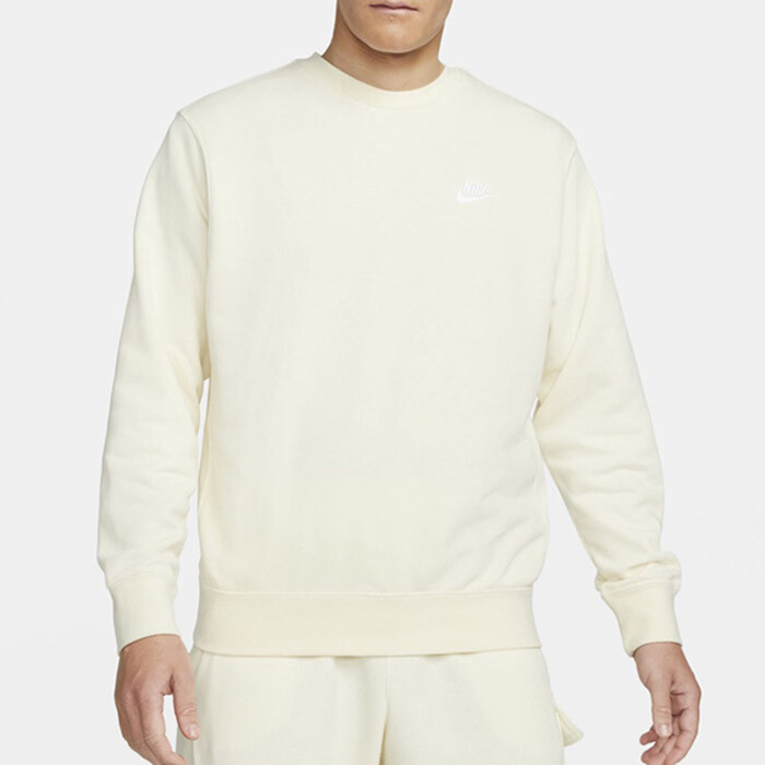 

Свитшот Nike French Terry, кремовый, Бежевый